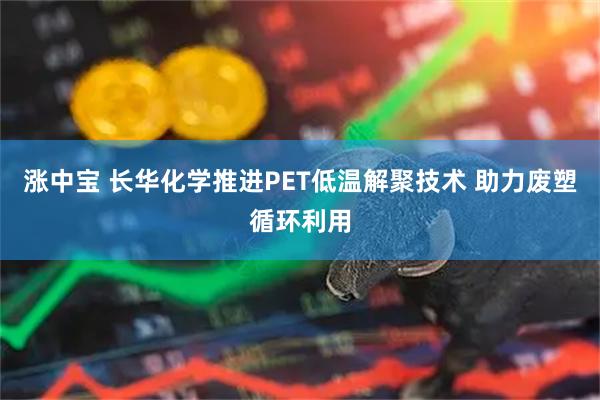 涨中宝 长华化学推进PET低温解聚技术 助力废塑循环利用