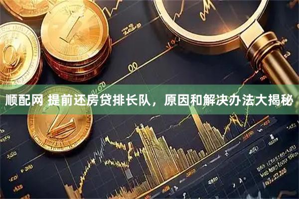 顺配网 提前还房贷排长队，原因和解决办法大揭秘
